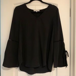 Nordstrom Ro & De Black Blouse